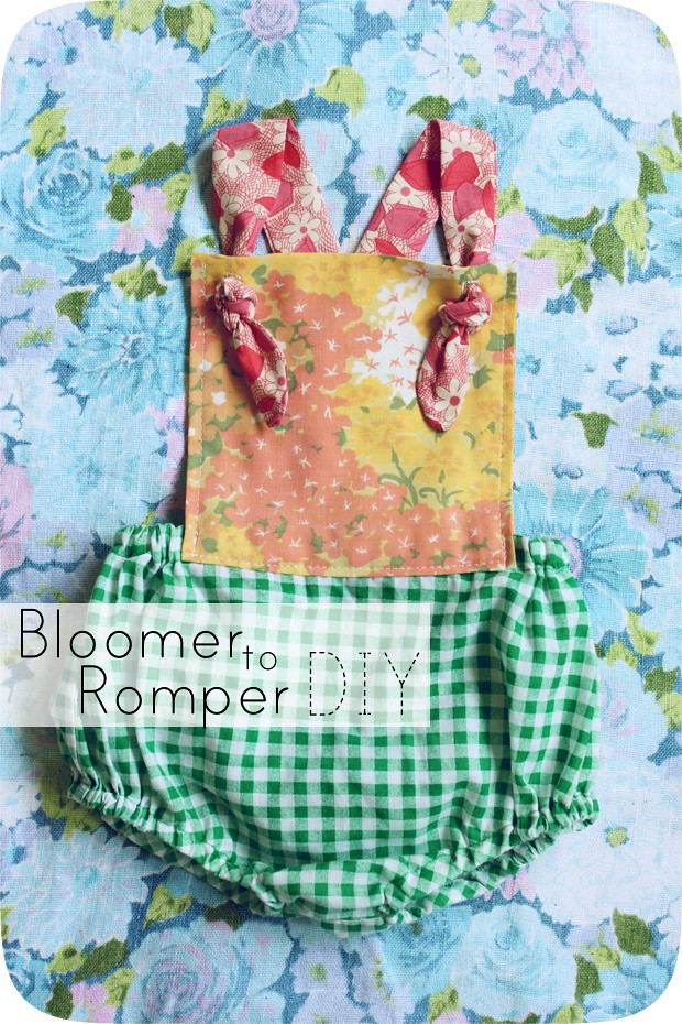 Bloomer to Romper DIY