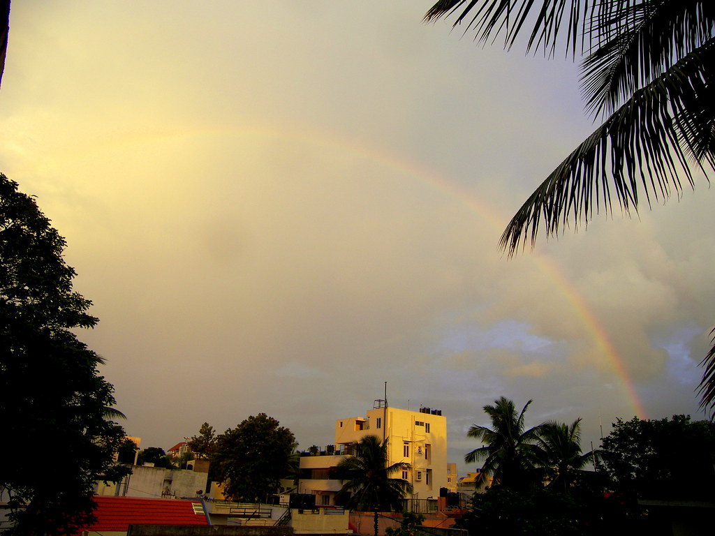 Bangalore Daily Photo: Rainbow in the sky!!