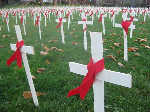 World AIDS Day memorial at SPU