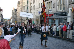 Clan Matheson at The Clan Parade - The Gathering 2009