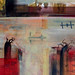 KAZANGULU BORDER _ 70 x 115 cm _ mixed media on canvas (Sold)