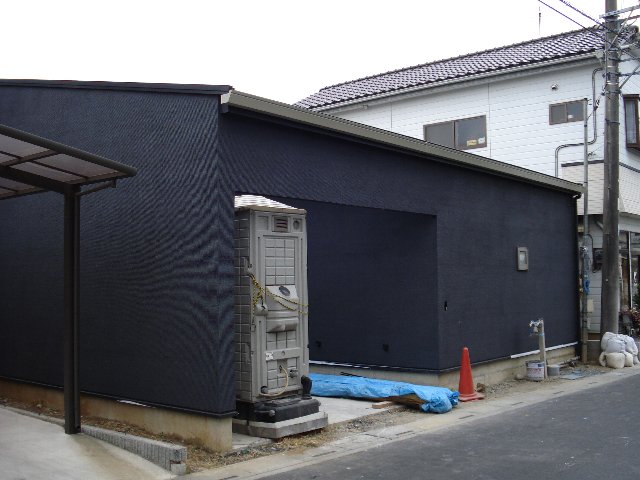 熊谷モデルハウス（三◎邸）の竣工前の写真...
