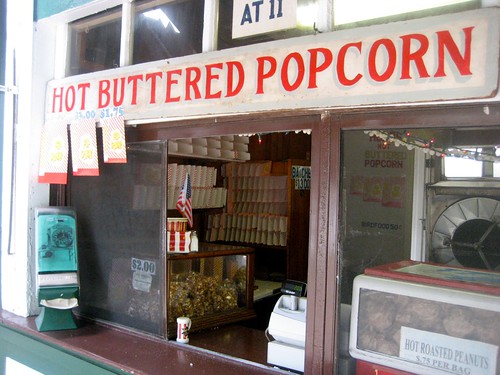 Hot Buttered E.W. Hobbs Popcorn