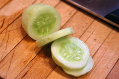 sliced NC pickling cucumber