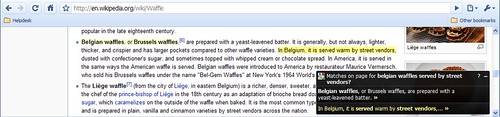 google quick scroll waffles
