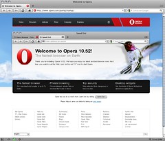 Welcome to Opera 10.52! (for Mac, at last!)