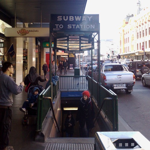 Degraves Street subway entrance