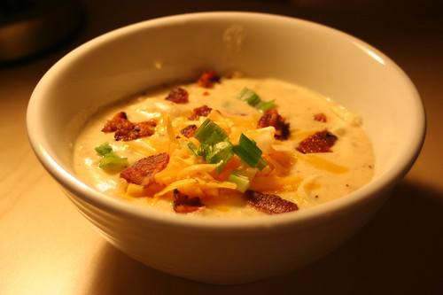 Baked Potato Soup by whitneyinchicago, on Flickr