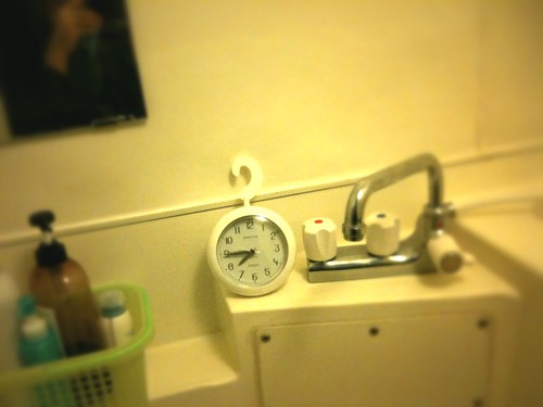 お風呂の時計