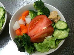 朝食サラダ(2011/5/29)
