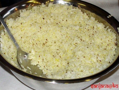 Cumin rice- Chetna's Sweets Catering