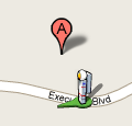 Google Map Man in Space Suits