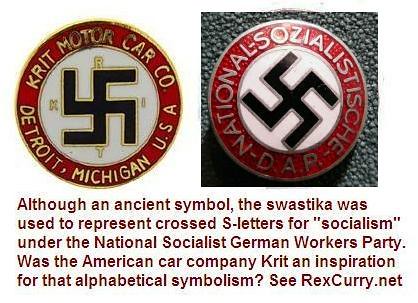 Krit Motor Car Company Swastika in Germany w/ Adolf Hitler & Nazism
