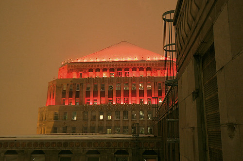 Valentine's Day Lights at the Merchandise Mart