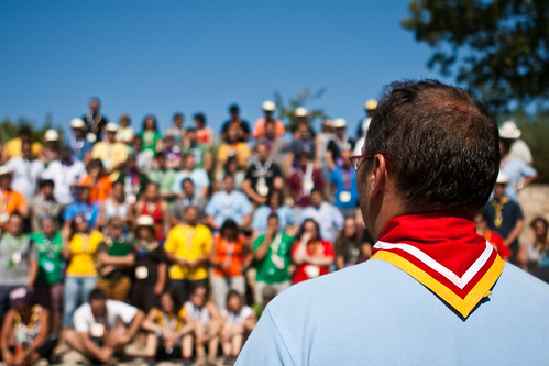 Juanra, presidente de Scouts MSC, clausura el Desencadena'09