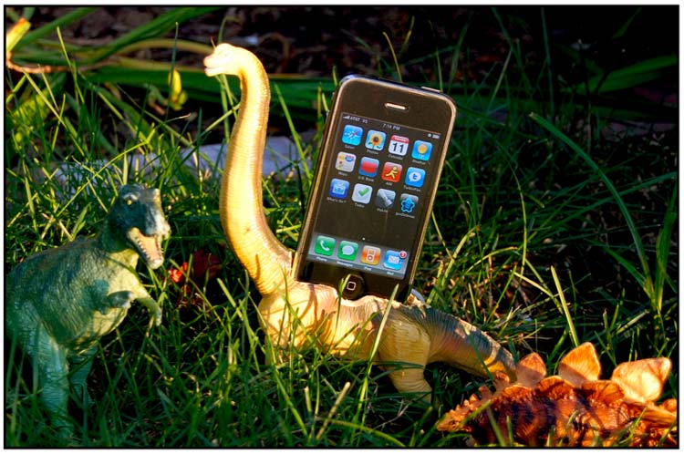 Dinosaur iPhone Dock