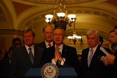Senate Democrats Laude Health Care Bill