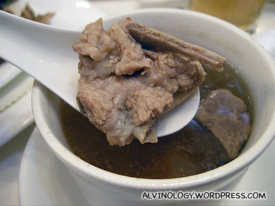 Pork rib soup