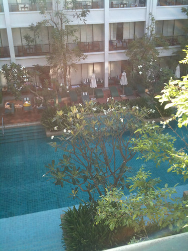 View from my room at the Banthai Beach Resort & Spa