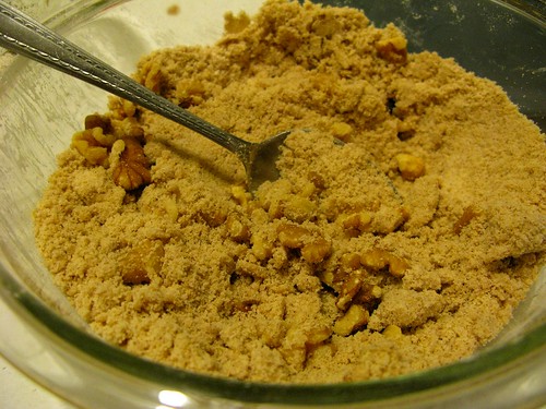 Making the crumble