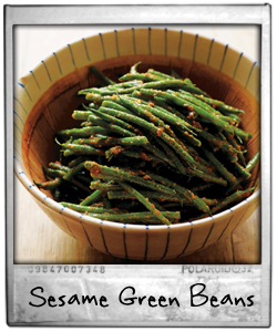 Sesame Green Beans