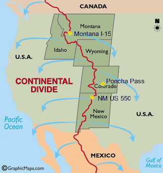 North American/US Continental Divide