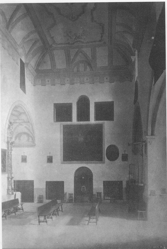 Convento de Santa Fe a inicios del siglo XX. Archivo de Clara Delgado