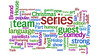 wordle from descriptions of programmes that I watch