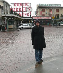 Pike Place Market, New Year's Day