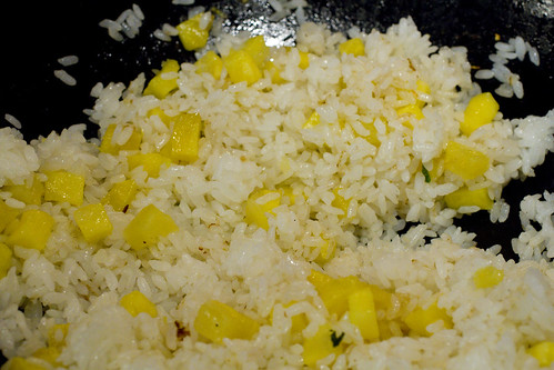 rice and pineapple