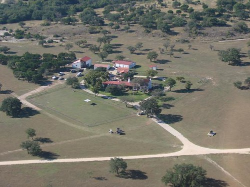 V-Bharre Ranch Hunting Lodge Top View