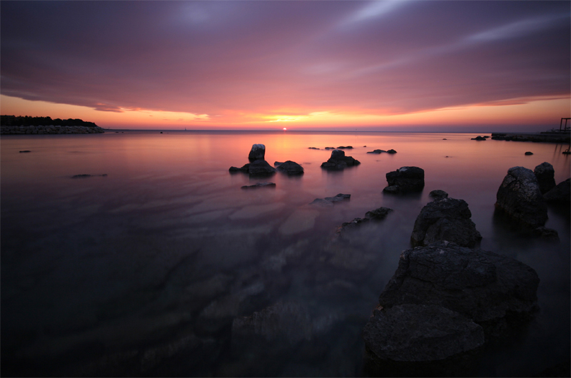 Timescape sunset