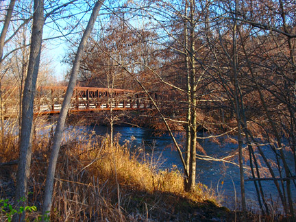 Bridge over Huron river