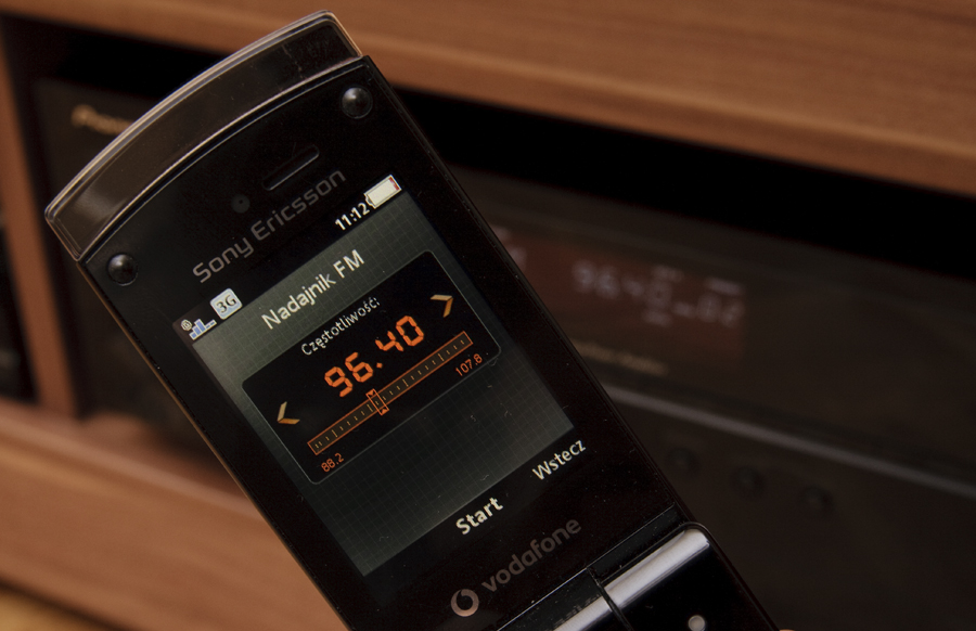 FM transmitter in Sony Ericsson w980