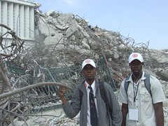 Haiti in ruins