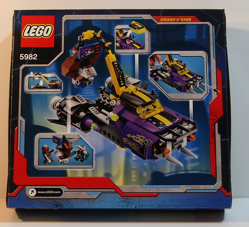 LEGO Space Police 5982 - Smash 'n' Grab - Box Back