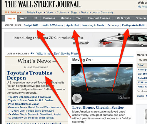 WSJ Home Page
