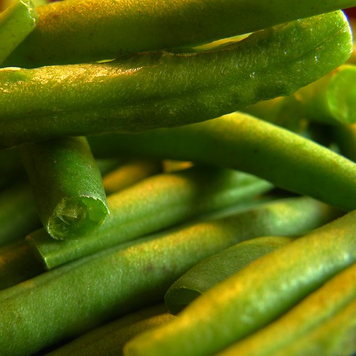 haricots verts / green beans by OliBac, on Flickr
