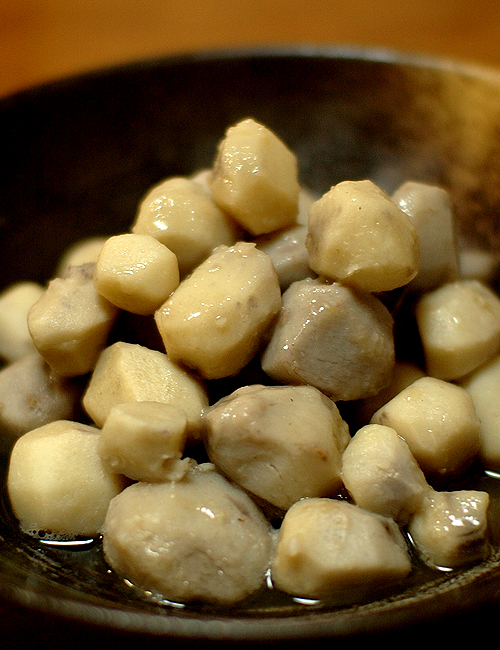 白里芋の煮物