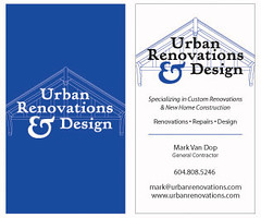 URD - logo design and card design