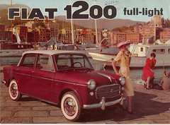 Fiat 1200 1958 USA Brochure