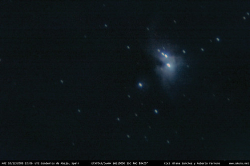 M42, Nebulosa de Orión con ETX70