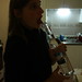 Nicole and her Schramm Vodka