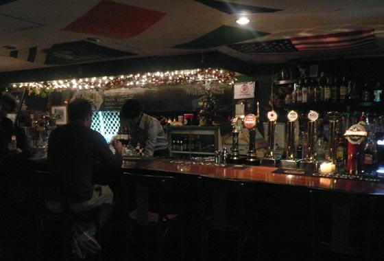 First stop, McLoughlin's Irish Bar