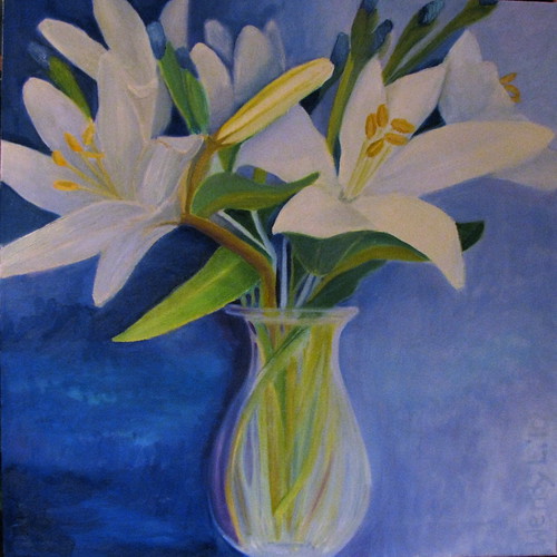 Lilies and Irises