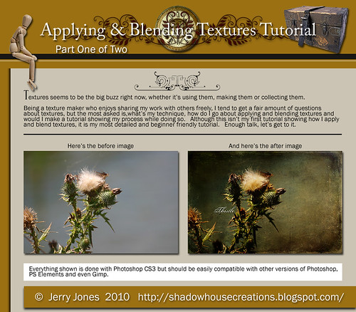 Thistle Applying in addition to Blending Tutorial Promo Applying in addition to Blending Textures Tutorial