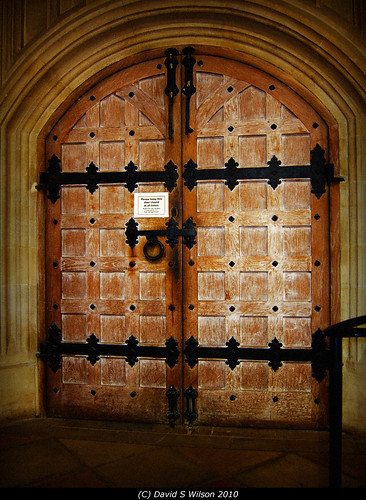 Distressed Medieval Door