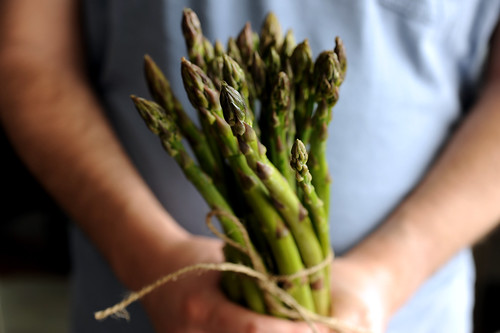 asparagus from the farmers' market