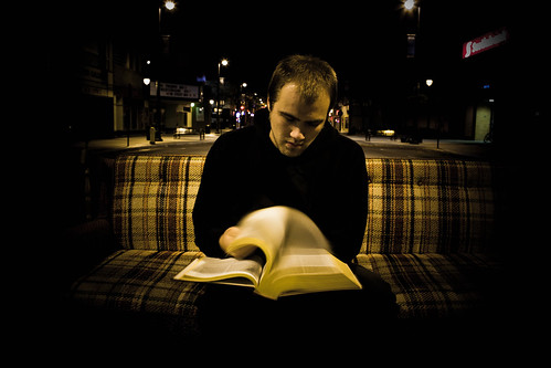 Nathan Reading on Couch