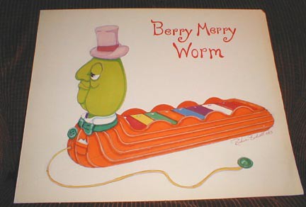 Berry Merry Worm xylophone